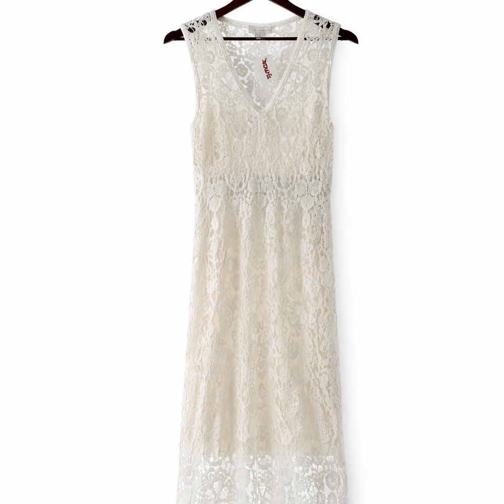 House of Harlow Lace Midi Dress